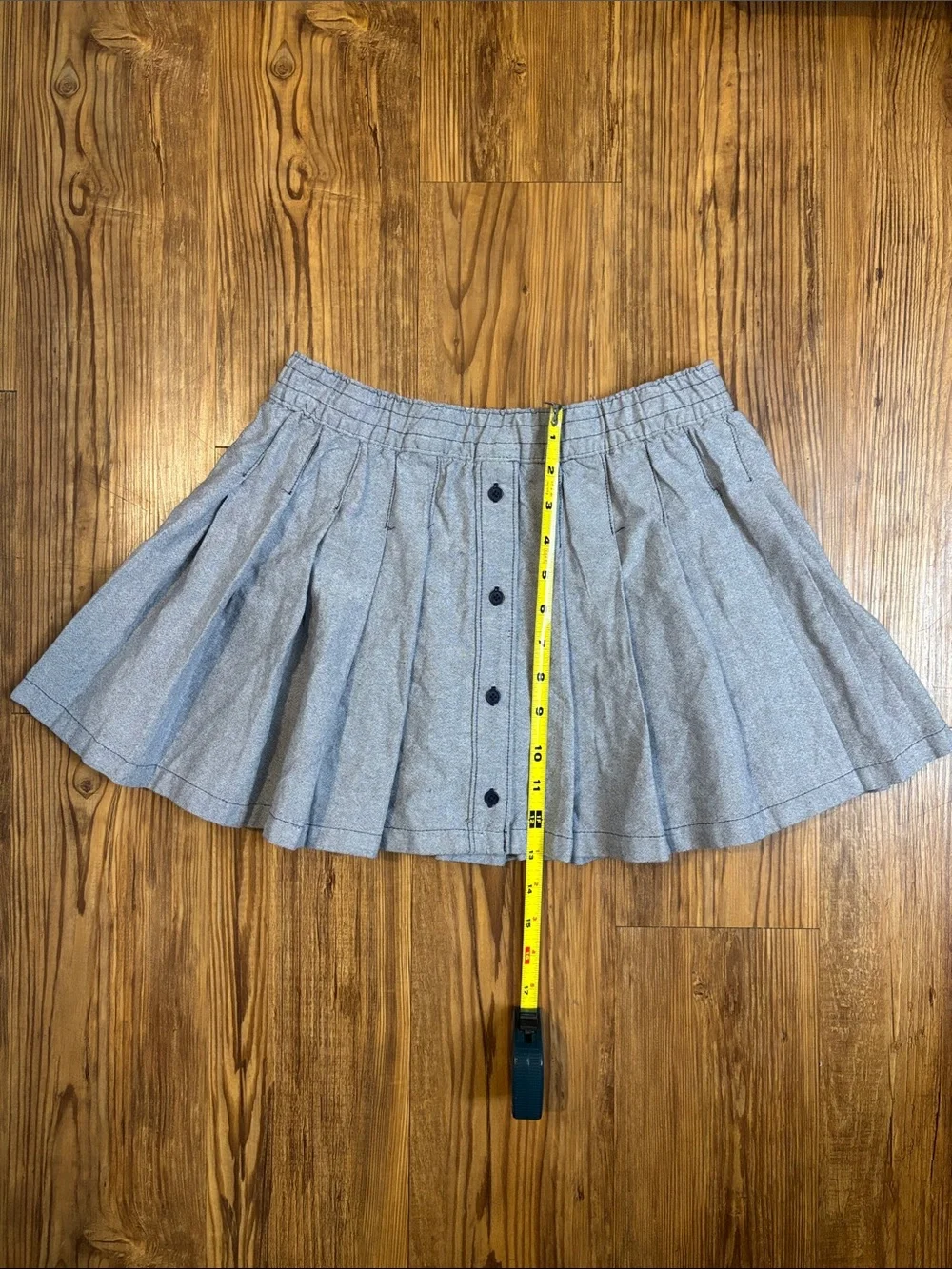 Offline by Aerie Pleated Women's Athletic Skirt in Light Heather Gray